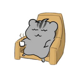 Gray Mouse sticker #9951360