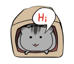 Gray Mouse sticker #9951362