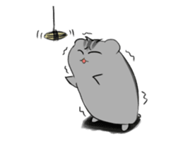 Gray Mouse sticker #9951363