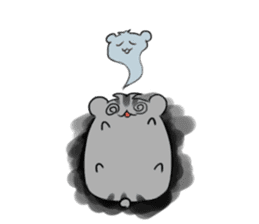 Gray Mouse sticker #9951366