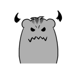Gray Mouse sticker #9951371