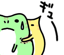 Lenny and Leo of the frog 4 sticker #9951481