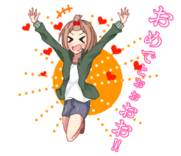 Kansai people nori sticker #9952003