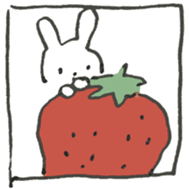 two strawberries sticker #9952100