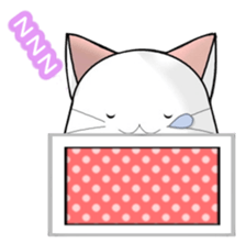 Rice Cake-CAT MOCHI-MOCHI 2 sticker #9952339