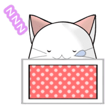 Rice Cake-CAT MOCHI-MOCHI 2 sticker #9952339