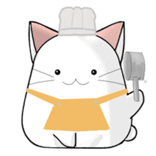 Rice Cake-CAT MOCHI-MOCHI 2 sticker #9952340