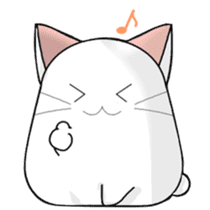 Rice Cake-CAT MOCHI-MOCHI 2 sticker #9952342