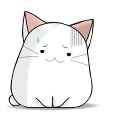 Rice Cake-CAT MOCHI-MOCHI 2 sticker #9952345