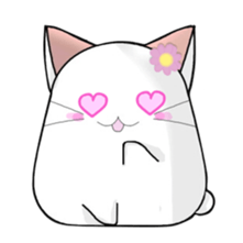 Rice Cake-CAT MOCHI-MOCHI 2 sticker #9952346