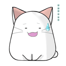 Rice Cake-CAT MOCHI-MOCHI 2 sticker #9952351