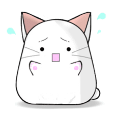 Rice Cake-CAT MOCHI-MOCHI 2 sticker #9952353