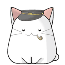 Rice Cake-CAT MOCHI-MOCHI 2 sticker #9952356