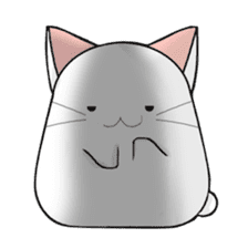 Rice Cake-CAT MOCHI-MOCHI 2 sticker #9952357