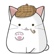 Rice Cake-CAT MOCHI-MOCHI 2 sticker #9952358
