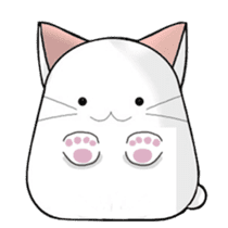 Rice Cake-CAT MOCHI-MOCHI 2 sticker #9952359