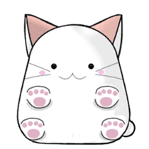 Rice Cake-CAT MOCHI-MOCHI 2 sticker #9952360