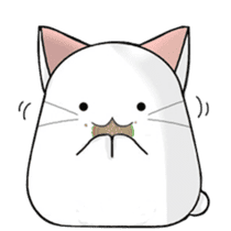 Rice Cake-CAT MOCHI-MOCHI 2 sticker #9952361