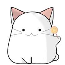 Rice Cake-CAT MOCHI-MOCHI 2 sticker #9952364