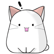 Rice Cake-CAT MOCHI-MOCHI 2 sticker #9952365