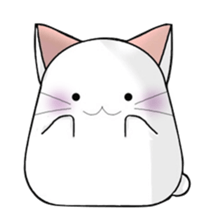 Rice Cake-CAT MOCHI-MOCHI 2 sticker #9952368