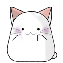 Rice Cake-CAT MOCHI-MOCHI 2 sticker #9952368