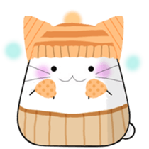 Rice Cake-CAT MOCHI-MOCHI 2 sticker #9952369