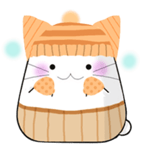 Rice Cake-CAT MOCHI-MOCHI 2 sticker #9952369