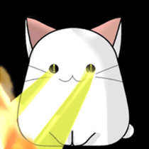 Rice Cake-CAT MOCHI-MOCHI 2 sticker #9952370