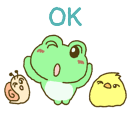 Frog's lucky sticker 3 sticker #9952456