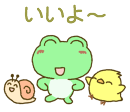 Frog's lucky sticker 3 sticker #9952458