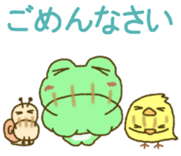 Frog's lucky sticker 3 sticker #9952463