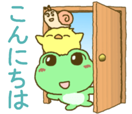 Frog's lucky sticker 3 sticker #9952466