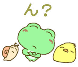 Frog's lucky sticker 3 sticker #9952468