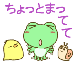 Frog's lucky sticker 3 sticker #9952482