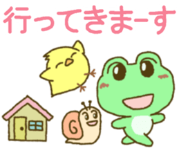 Frog's lucky sticker 3 sticker #9952484