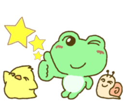 Frog's lucky sticker 3 sticker #9952492