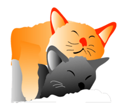 message of a kitten sticker #9952516