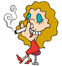 Funny drinker sticker #9952702