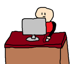 same expression the third version sticker #9953001