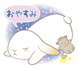Lop eared rabbit Yuniko sticker #9953018
