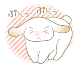 Lop eared rabbit Yuniko sticker #9953035
