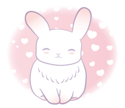 Lop eared rabbit Yuniko sticker #9953048