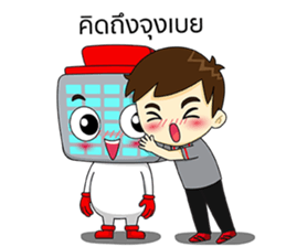 A Plus & Aki sticker #9953349