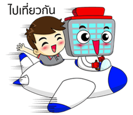 A Plus & Aki sticker #9953365