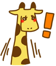 A Cute Giraffe sticker #9953461