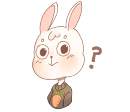 Raeda the happy hare sticker #9954058