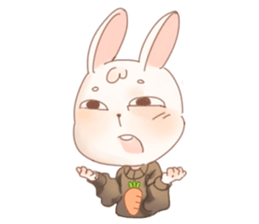 Raeda the happy hare sticker #9954060