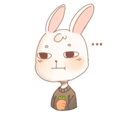 Raeda the happy hare sticker #9954061