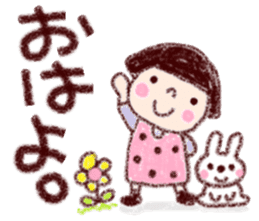 spring coto-chan sticker #9954256